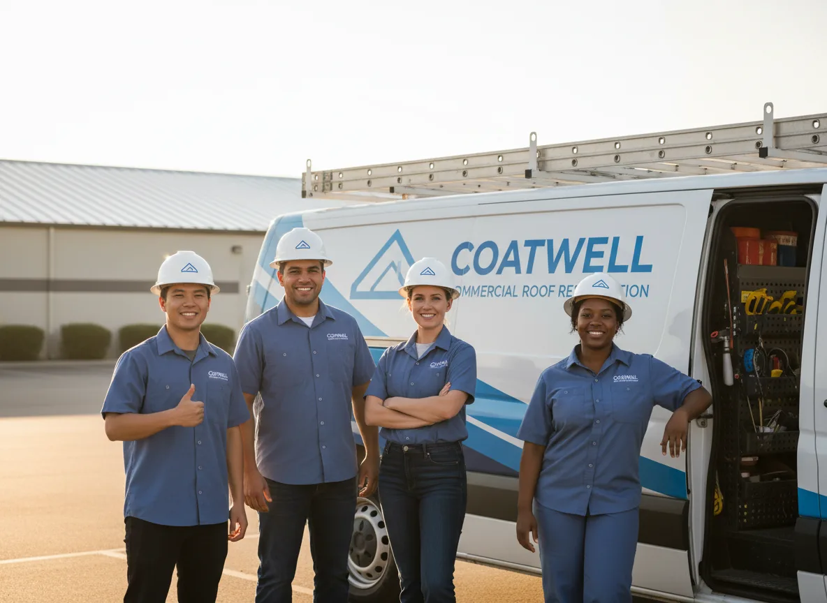 Commercial roof coating company in Greenleaf, ID